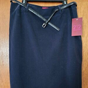 Navy Blue Pencil Skirt